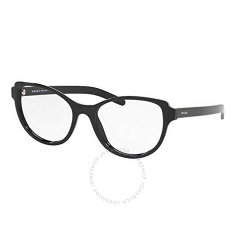 Prada Ladies Eyeglasses PR 12VVF 1AB1O1 54 